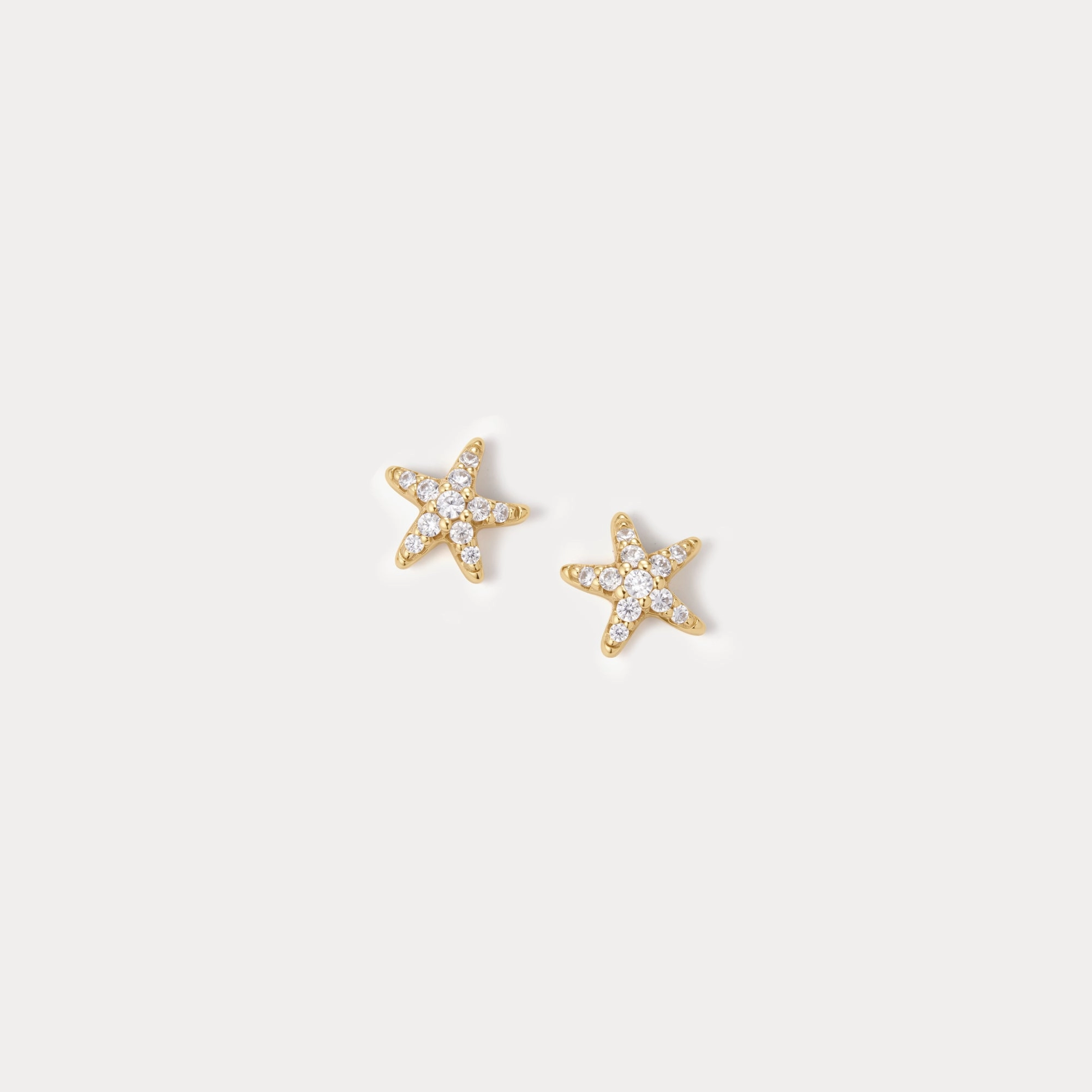 Big Jewelry Pav?? Sea Star Studs