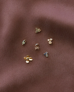 Exquisite finish Trendy Trinket Poet's Palette Stud Set