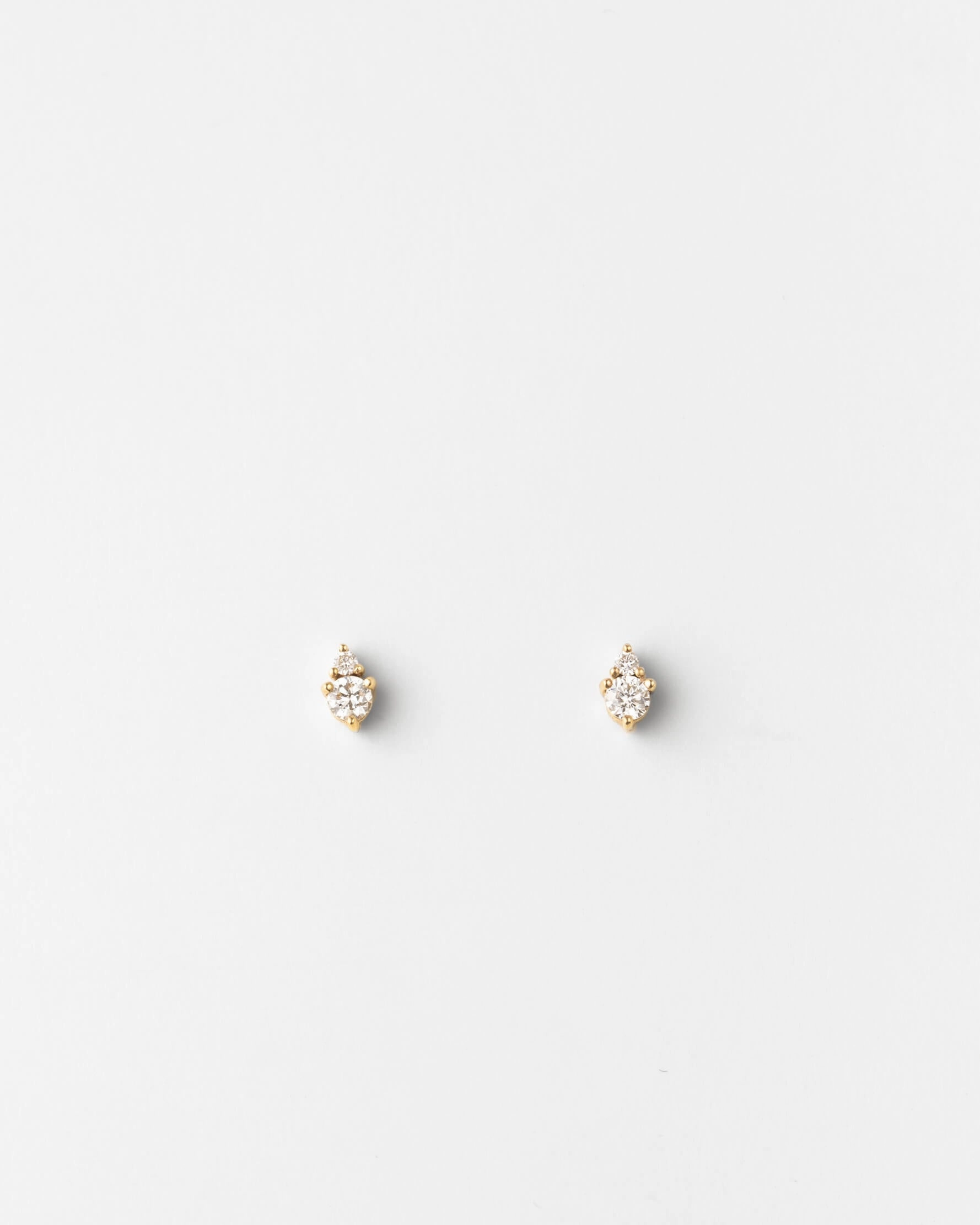 Morningstar Diamond Studs Vintage Finish