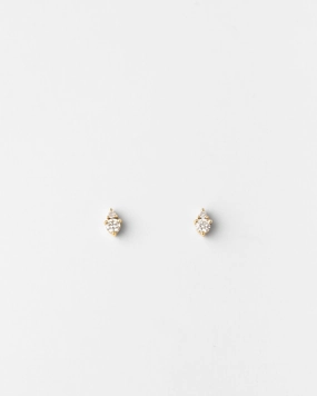 Morningstar Diamond Studs Modern Selection