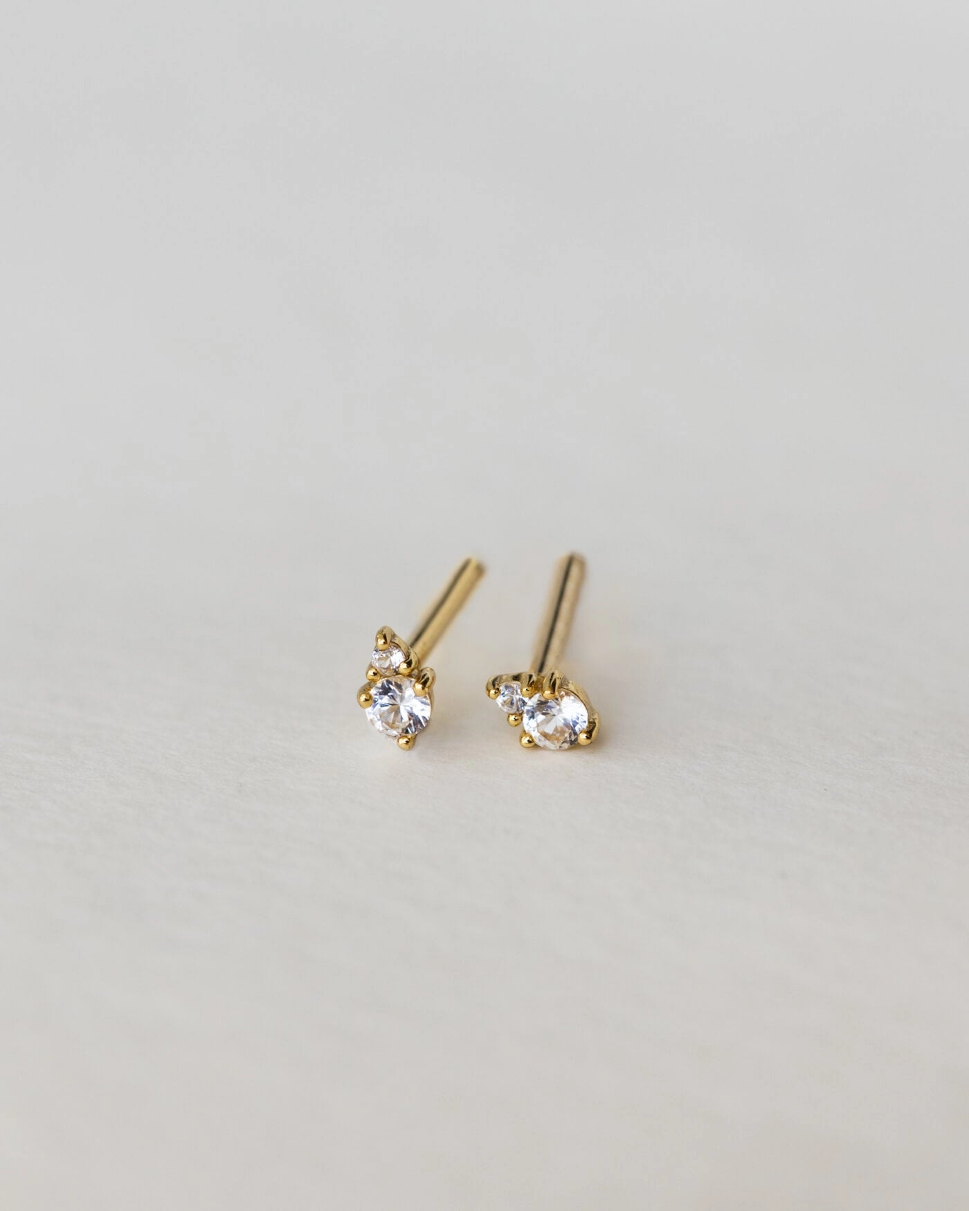 Morningstar Diamond Studs Modern Creation