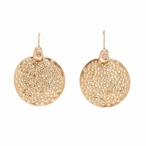 Timeless elegance Stylish Statement Pollen Bronze Earrings