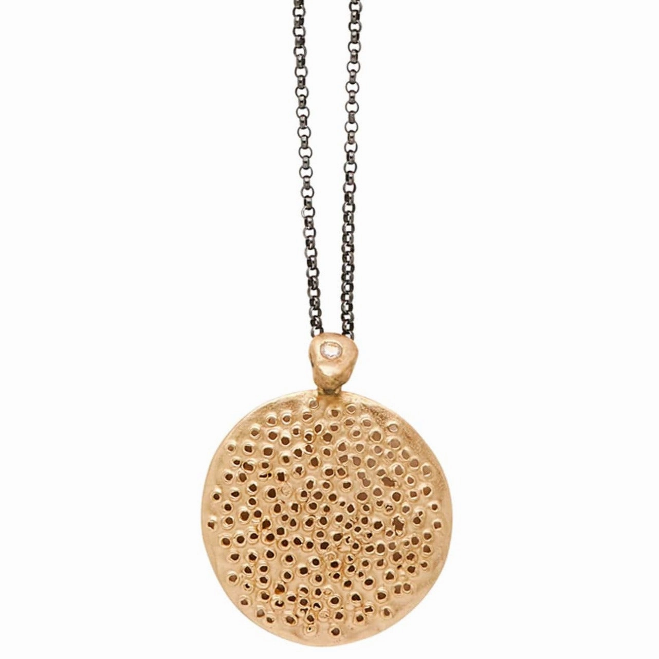 Stylish Accessory Timeless Jewelry Look Pollen Bronze Sterling Silver Necklace
