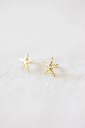 Simple Option Starfish Studs