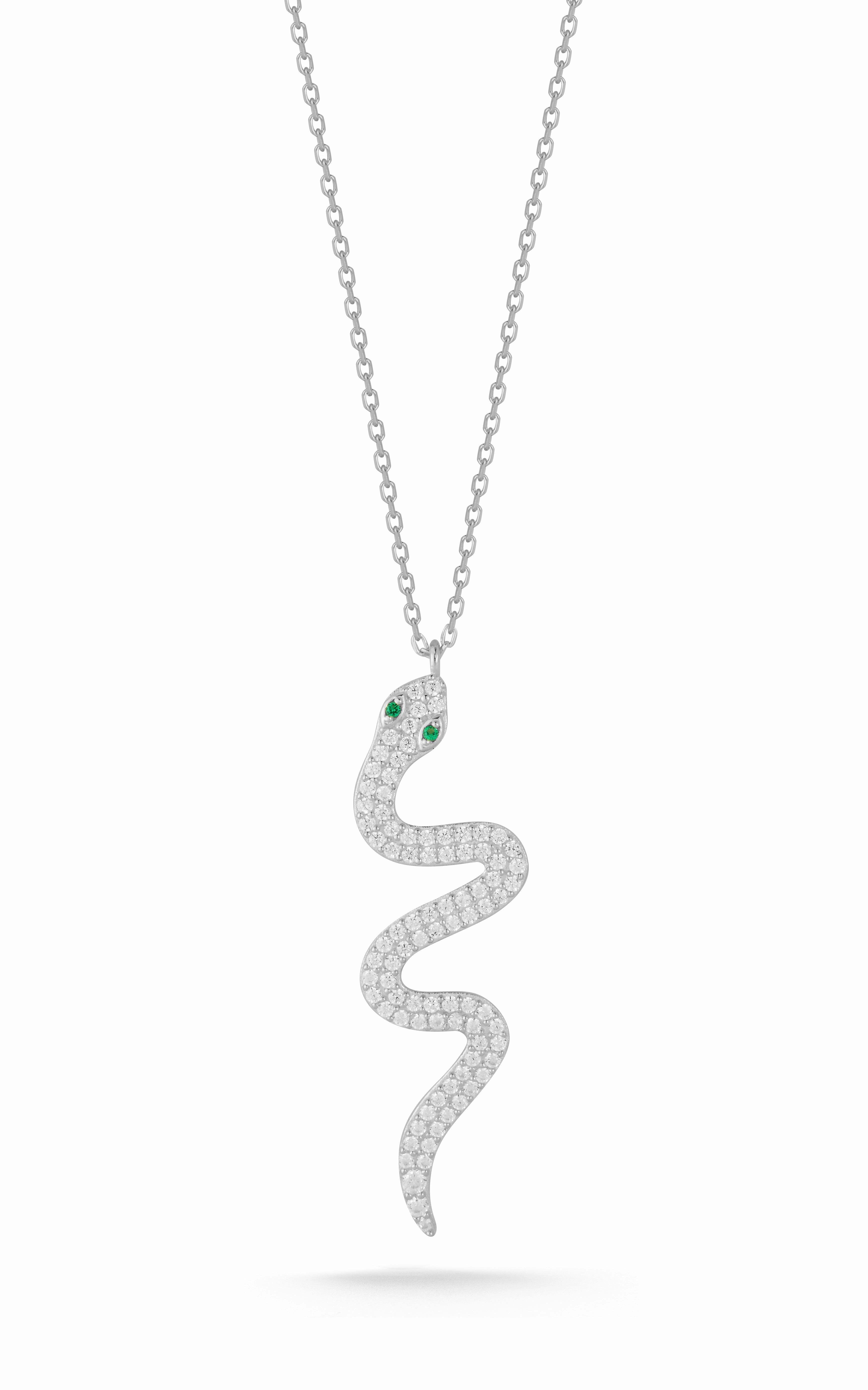 Snake Necklace Effortless Shine