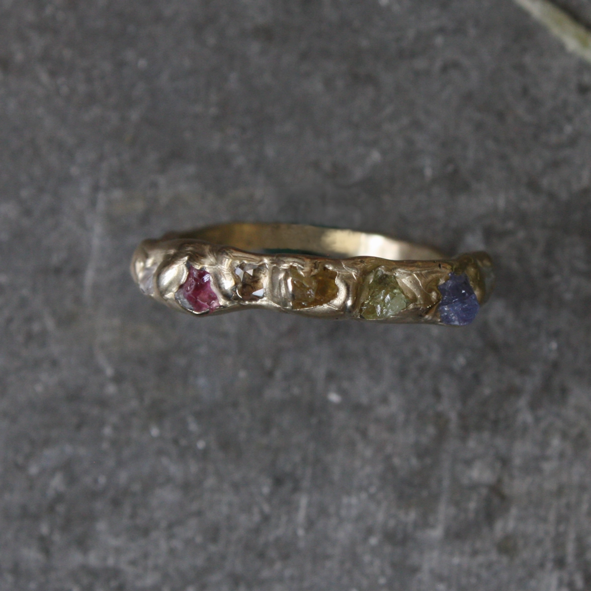 Rainbow Ring Artistic Detail Weekend Ready