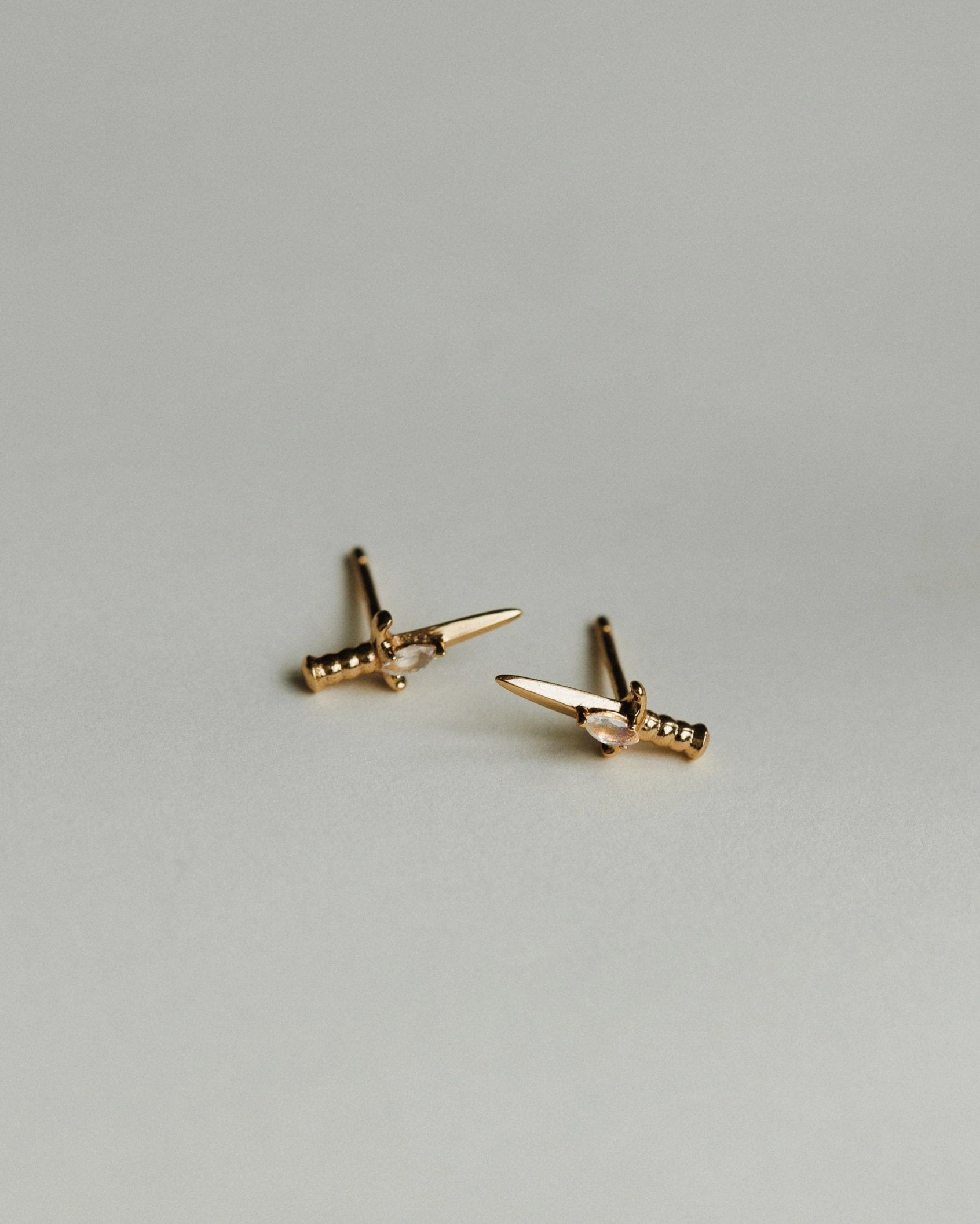 Stunning Selection Classic Selection Moonstone Dagger Studs