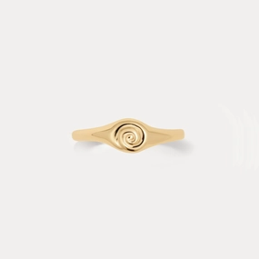 Ancient Style Tidepool Signet Ring