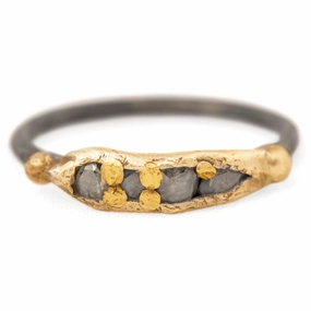 Fashion highlight Rose Cut Diamond Band