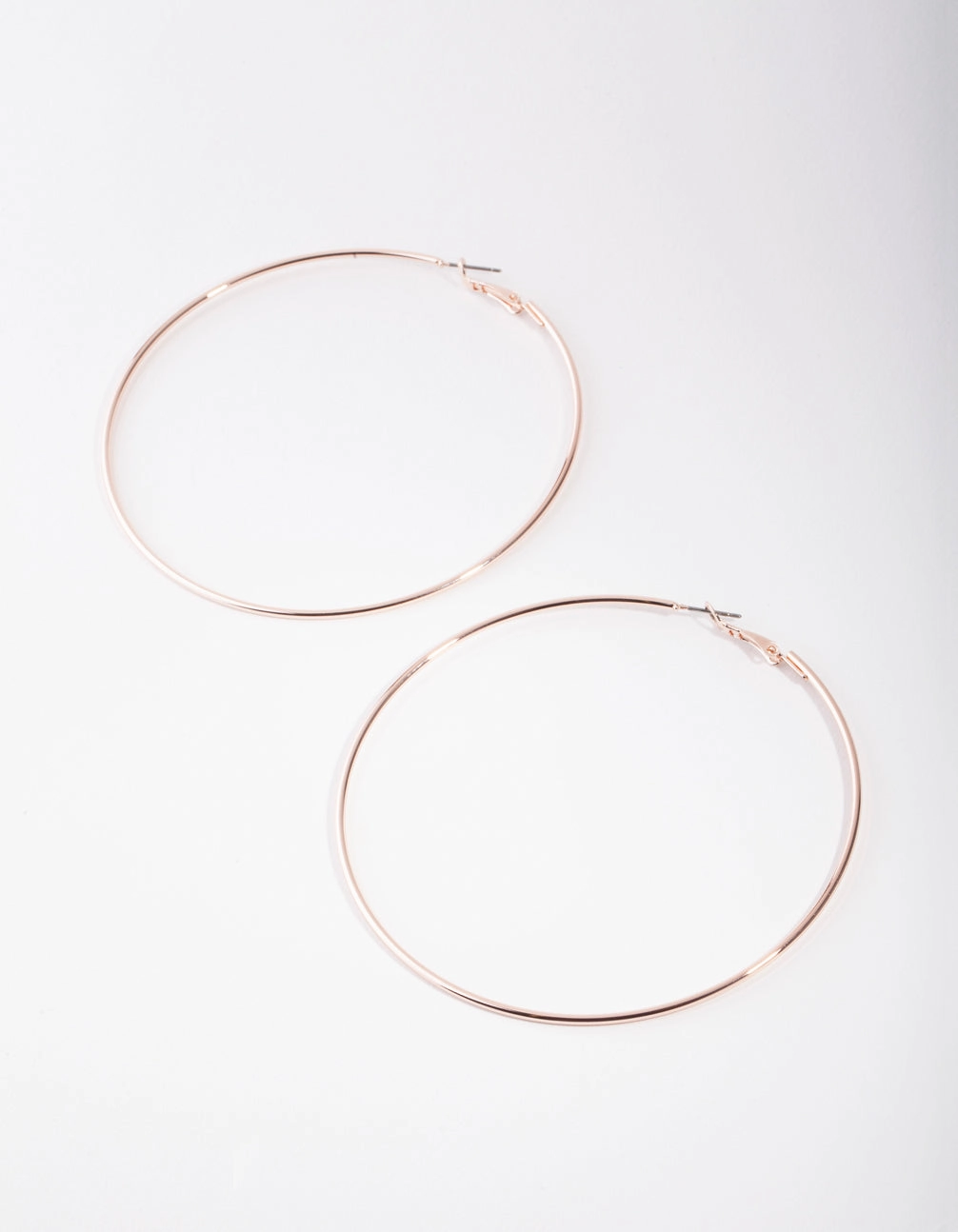 Photo Focus Rose Gold Super Hoop Earrings