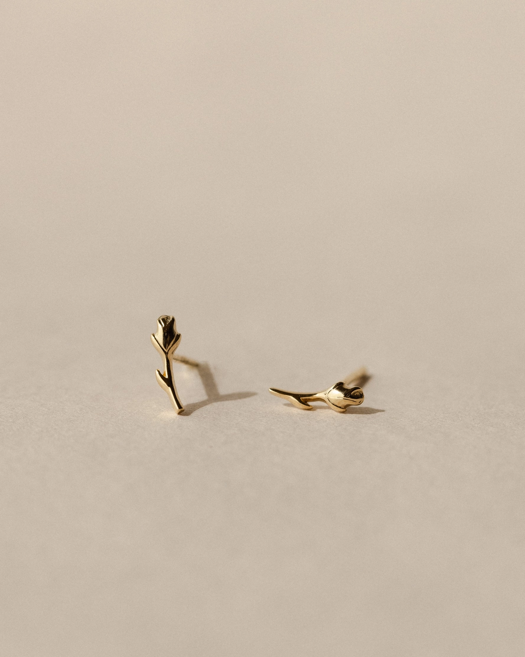 Trendy Trinket Brilliant Design Rosebud Studs