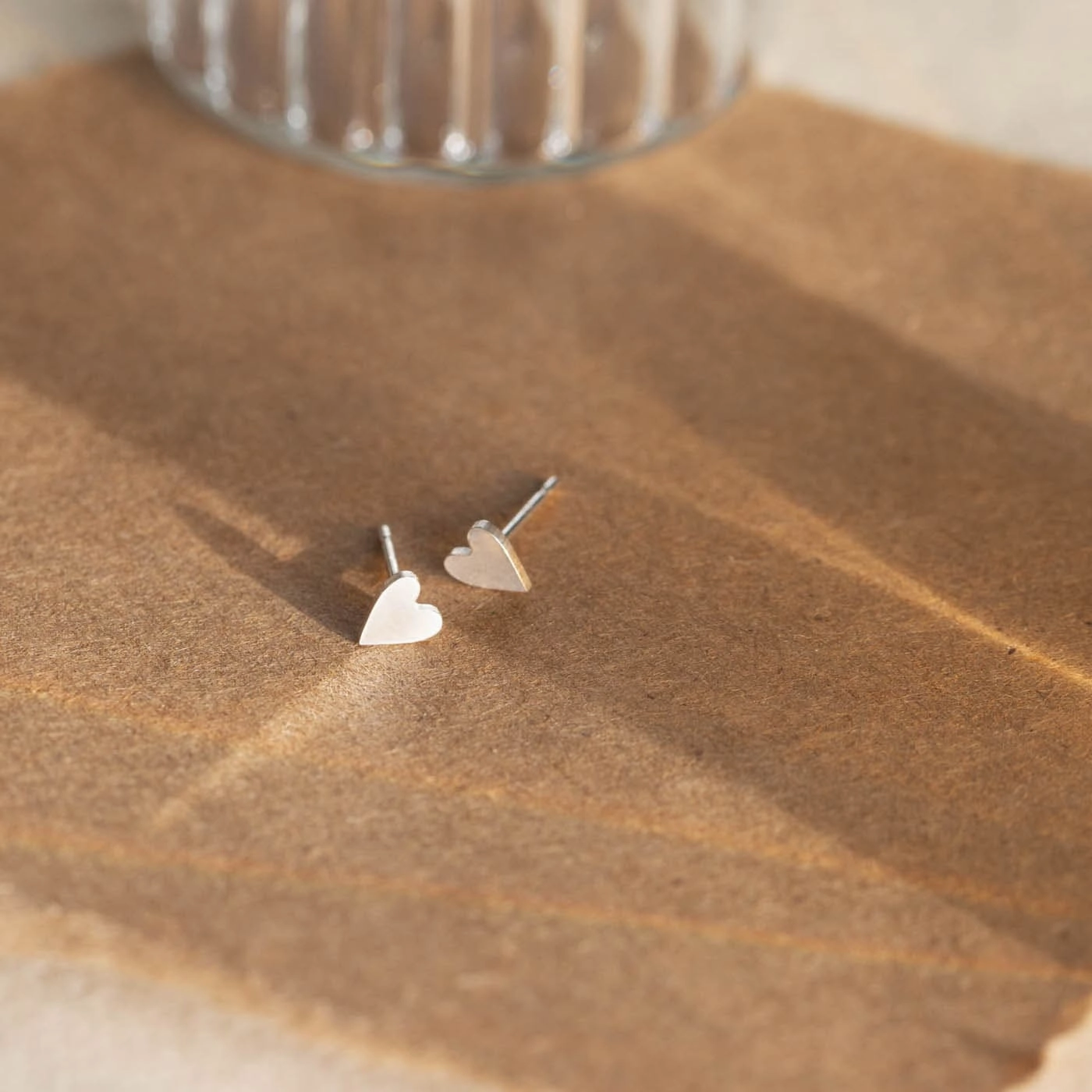 Heart Studs Minimalist Vibe Daily Adornment