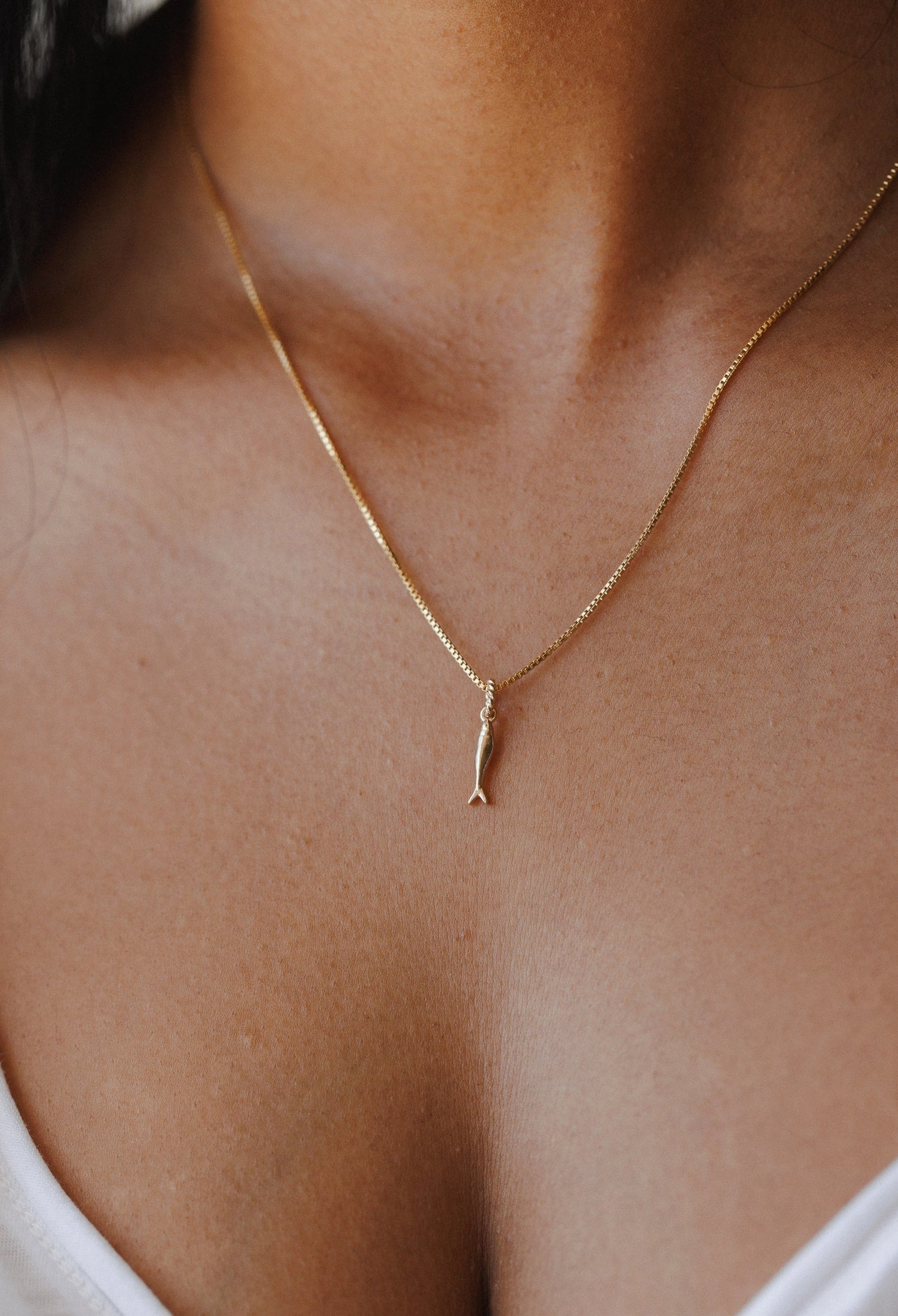 Modern Lady Sardine Charm