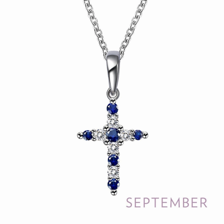 Social Accessory Distinctive Style September Birthstone Necklace