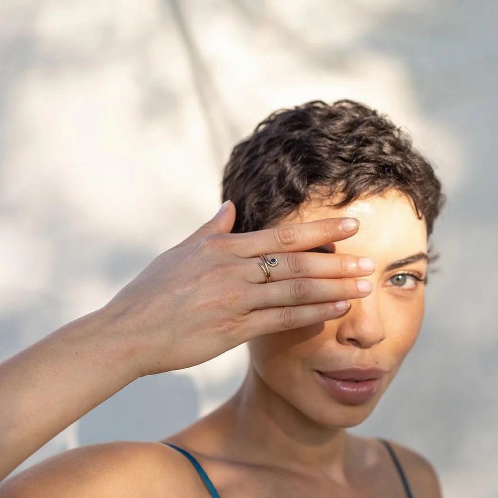 Serpent Ring Modern Attire Soft Spark