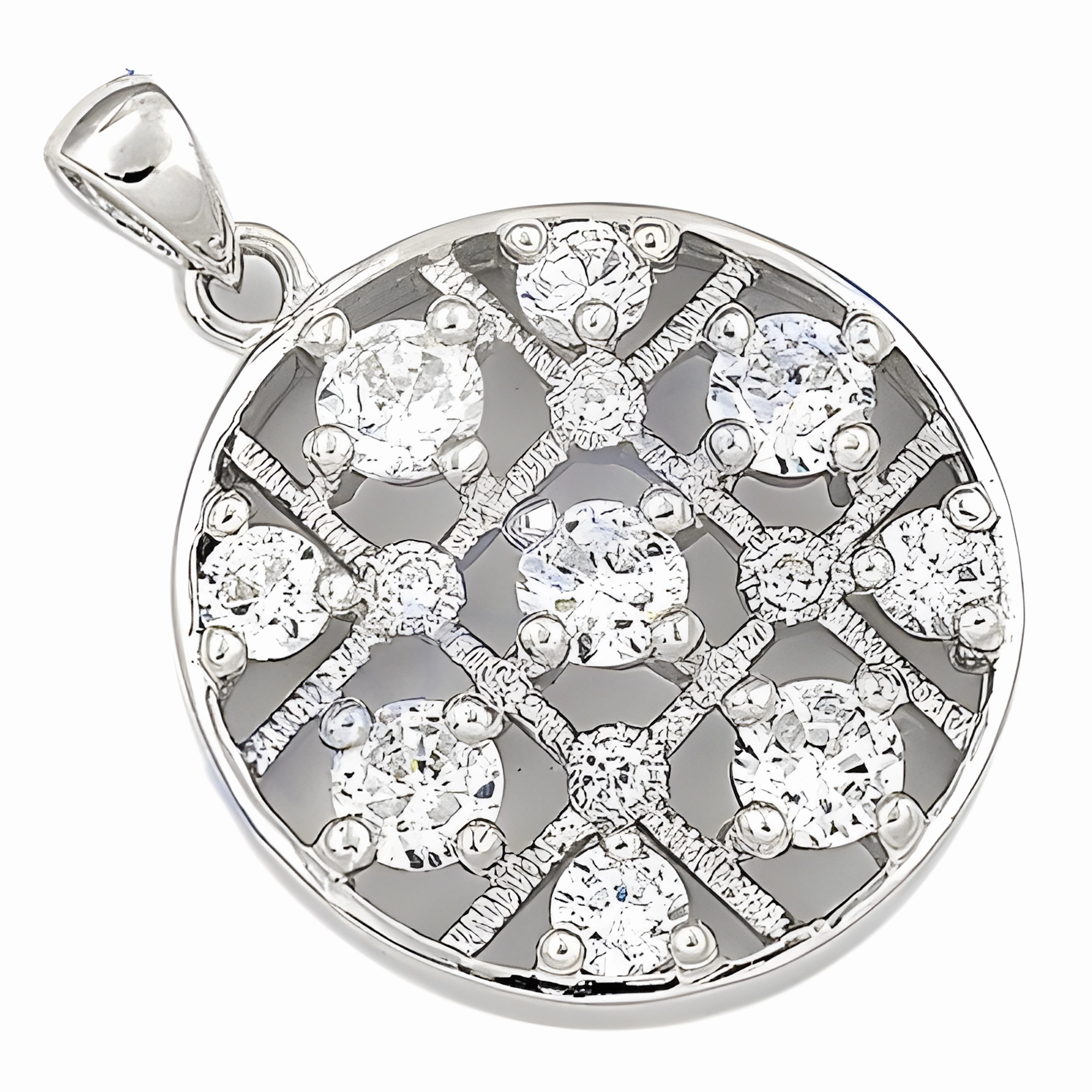 Beautiful Adornment Stylish Cubic Zirconia Pendant - Elegant Jewelry for Every Occasion