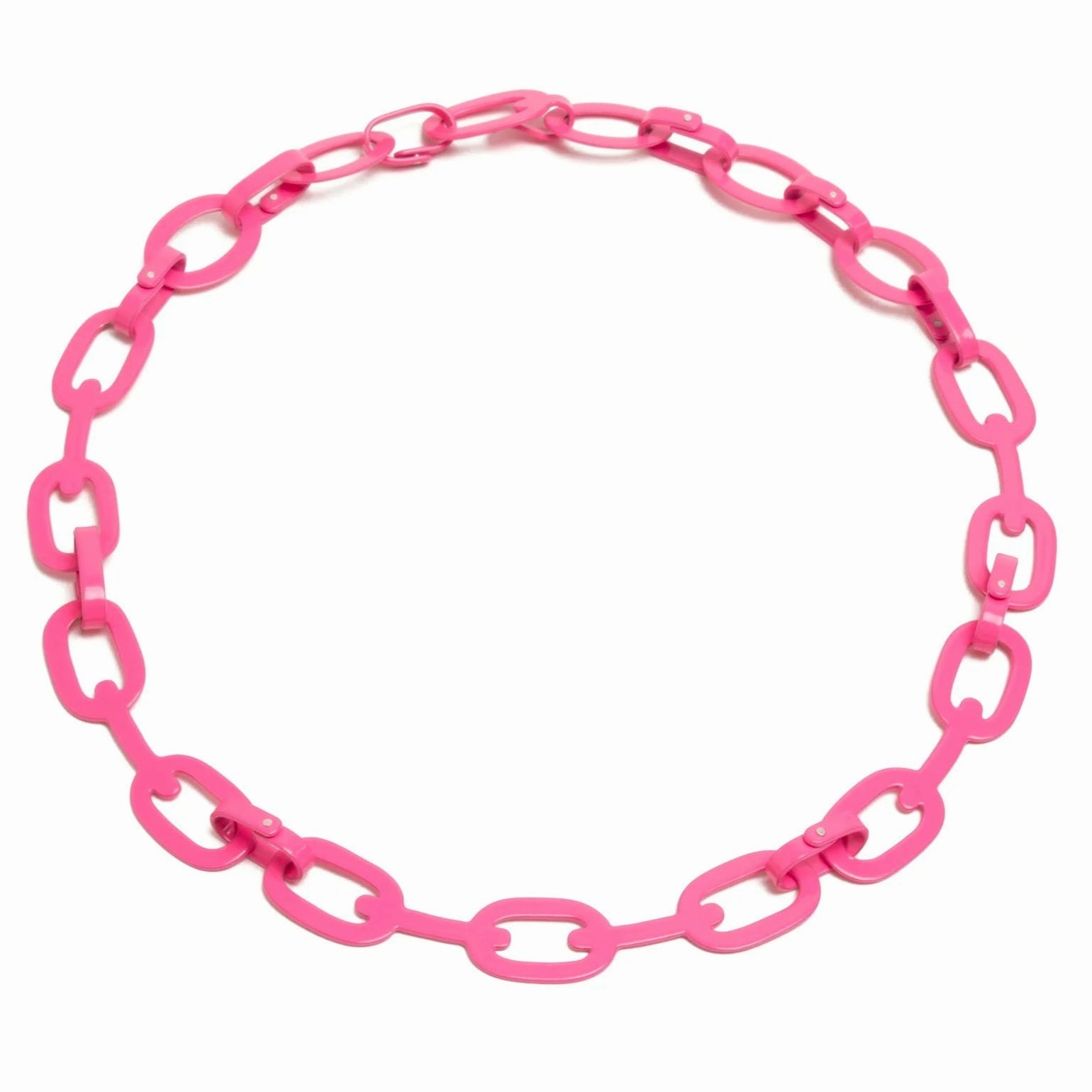 Exquisite Edge Graceful Line "Baby Chain" / Chain Silhouette Chain - Small, Pink