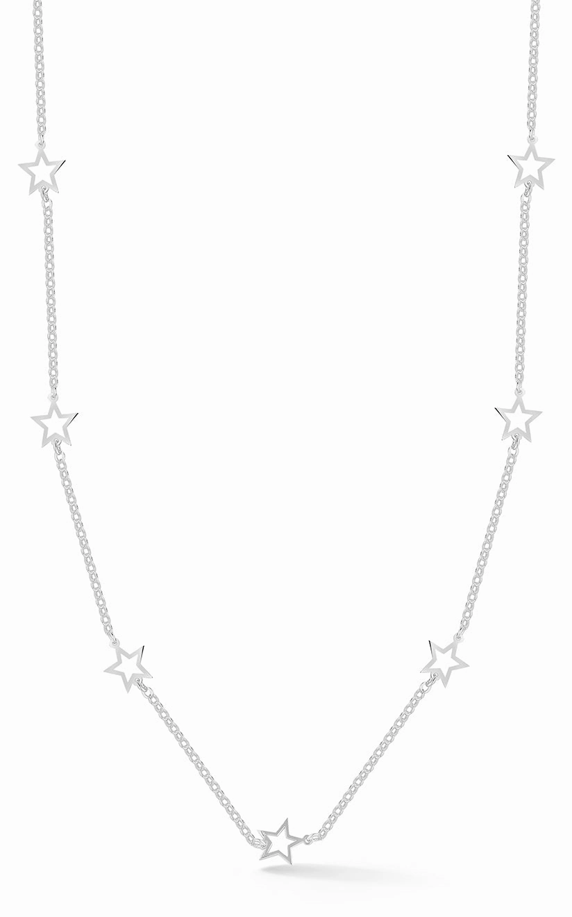 Elegant Focus Classic Glow Star Choker Necklace