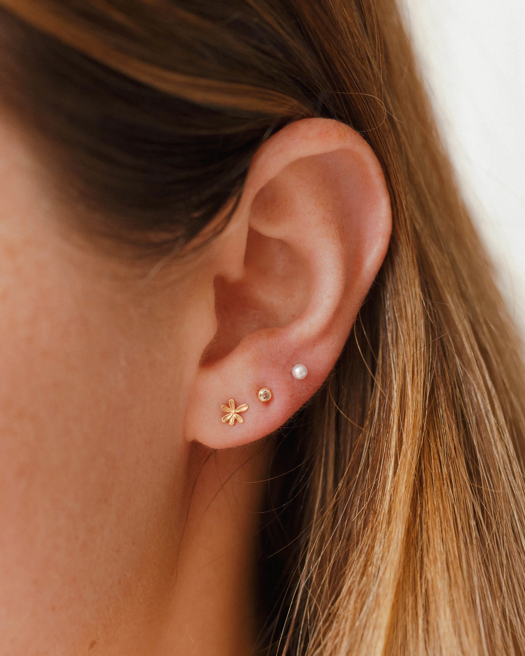 Trendy Accent Signature Stacking Stud Set