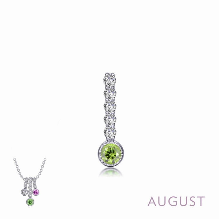 August Birthstone Love Pendant Evening Out Indigenous Accessory