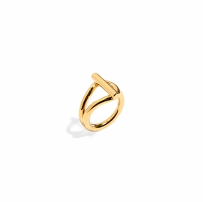 Simple Gold Line Ring | Dainty Minimalist Band Minimalist Creation Amazing Item