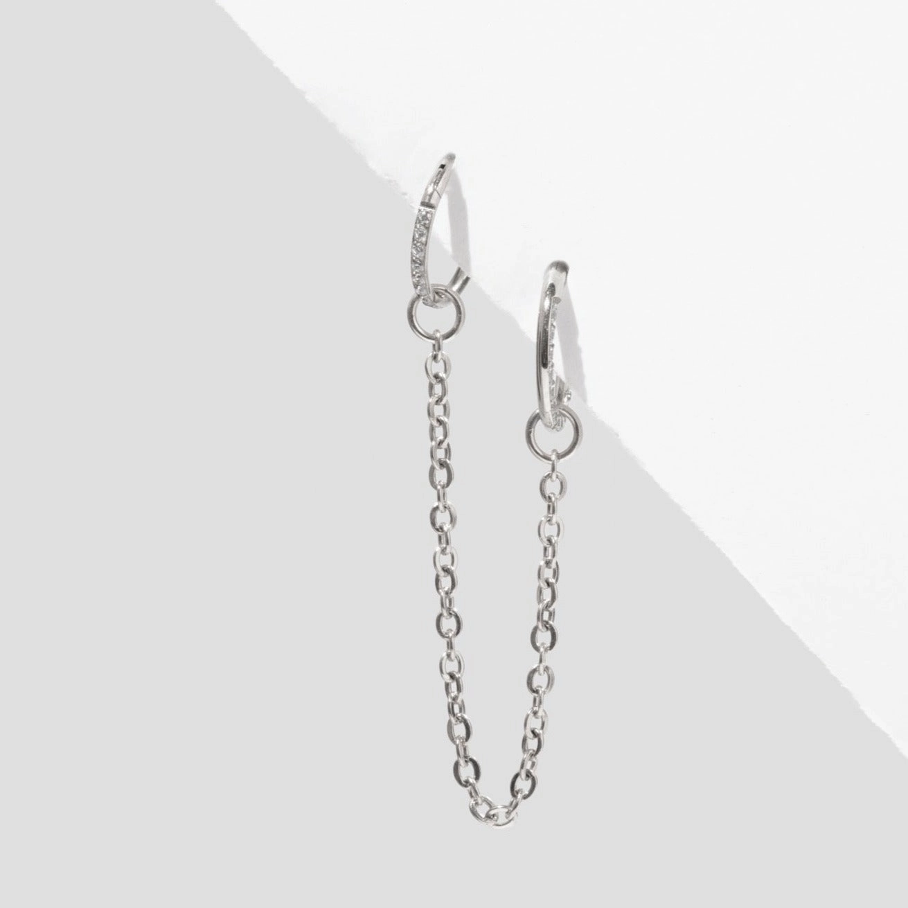 Sturdy Appearance Spiral Accessory Single 50mm Connector Chain