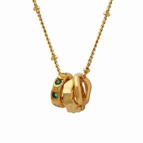 Premium Piece For Faith Small Loop Necklace