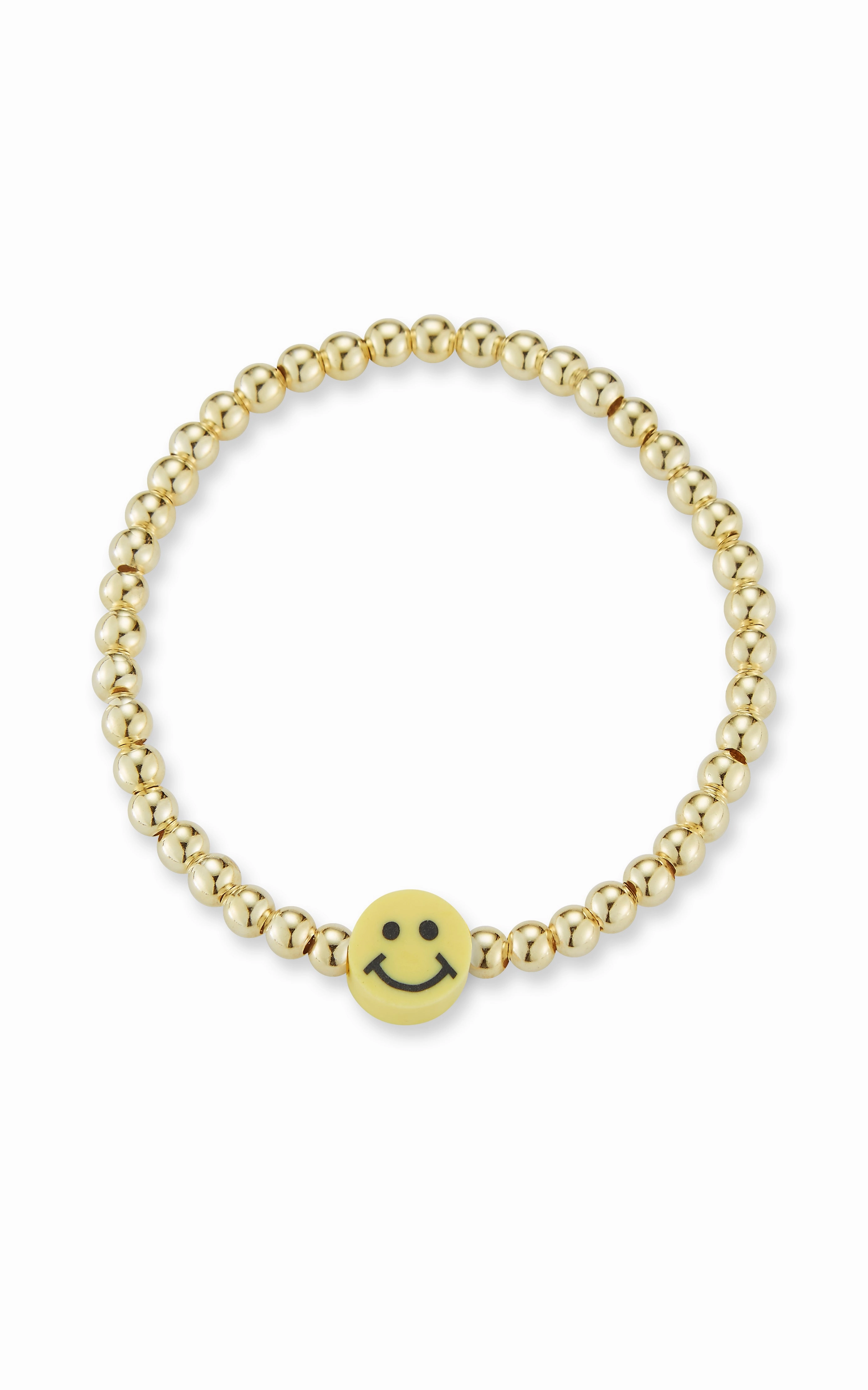 Luxurious Style Smiley Face Beaded Bracelet