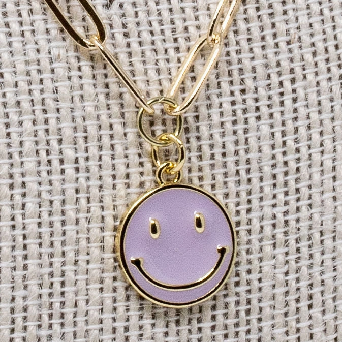 Cultural Touch Versatile Craft Smiley Face Necklace