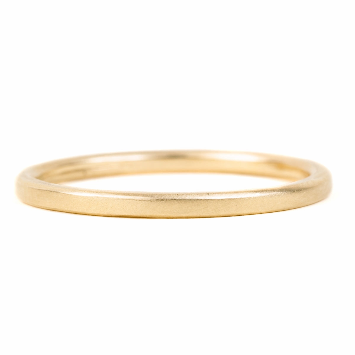 Smooth Stacker - 18ky, 18kpw Gold Glam Style