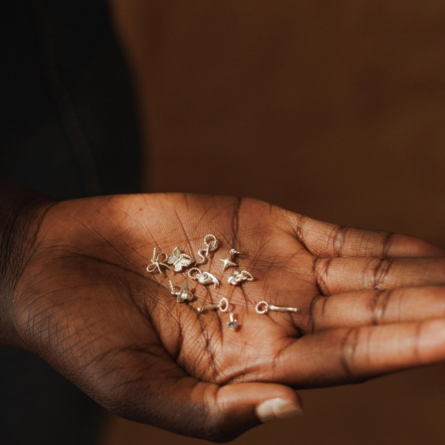 Classic Edge Fashionable Ornament Snail Charm