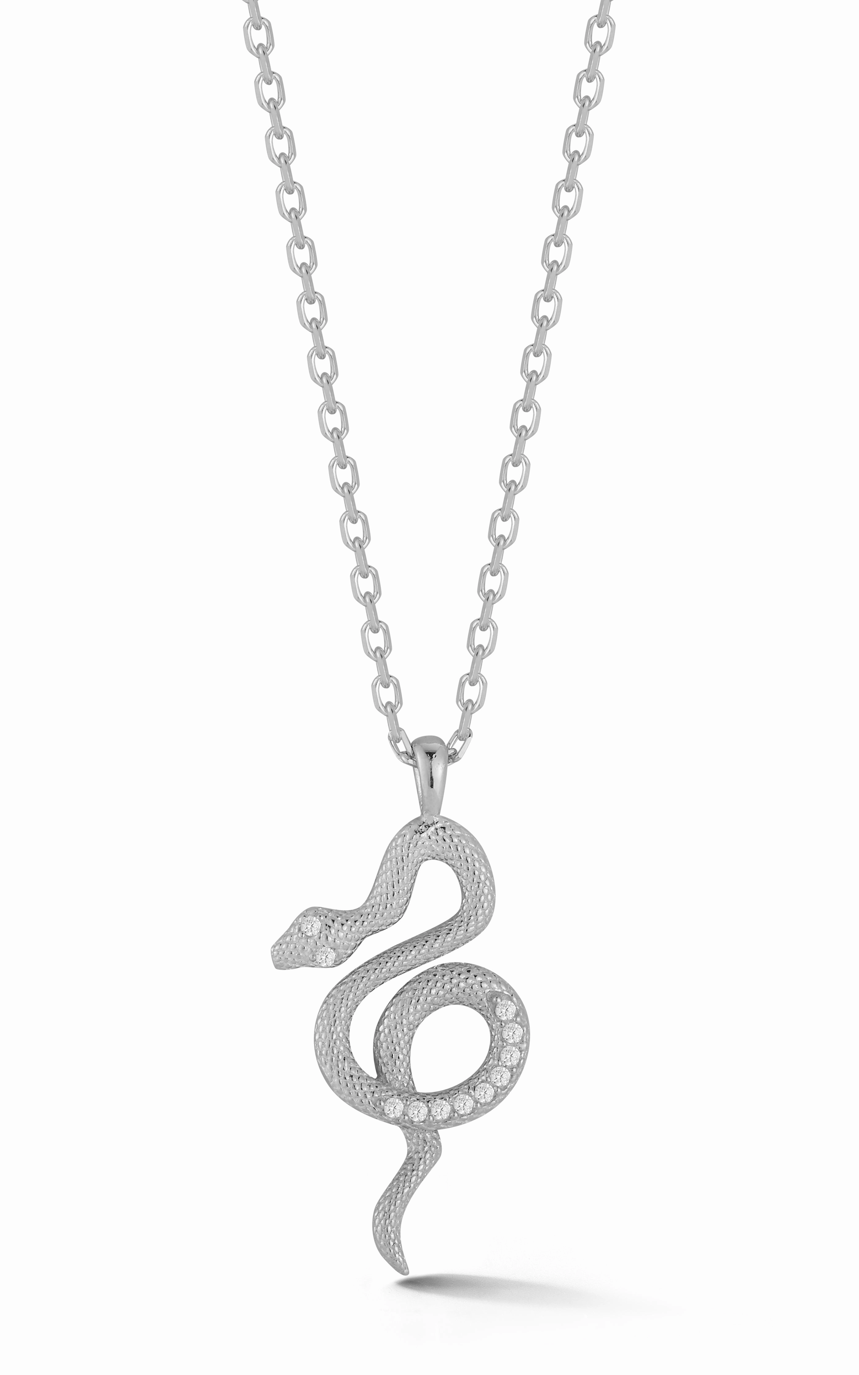 Opulent Edge Handcrafted Quality Snake Pendant Necklace