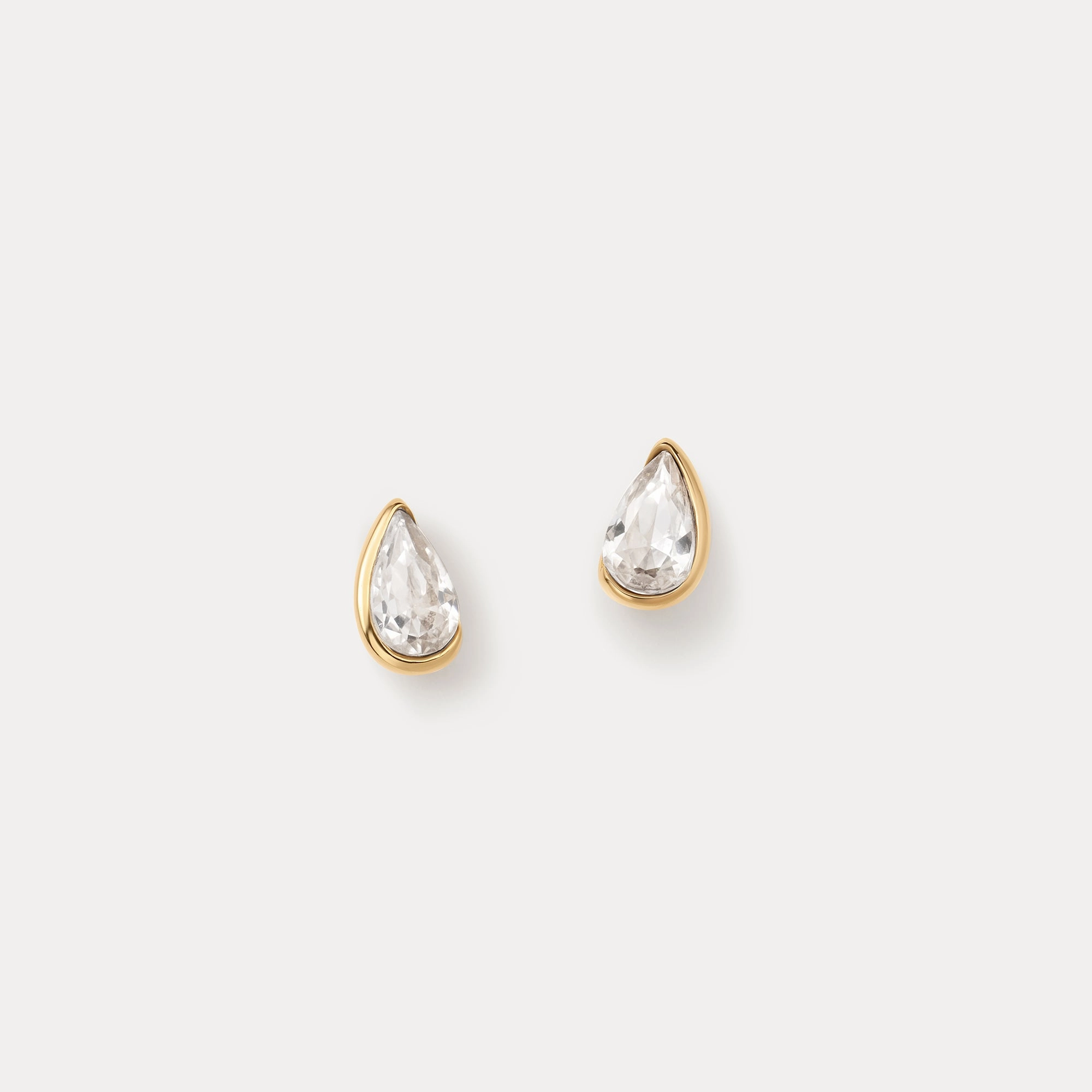 Fashionable Product Avant-Garde Decoration Solid Gold Zephyr Studs