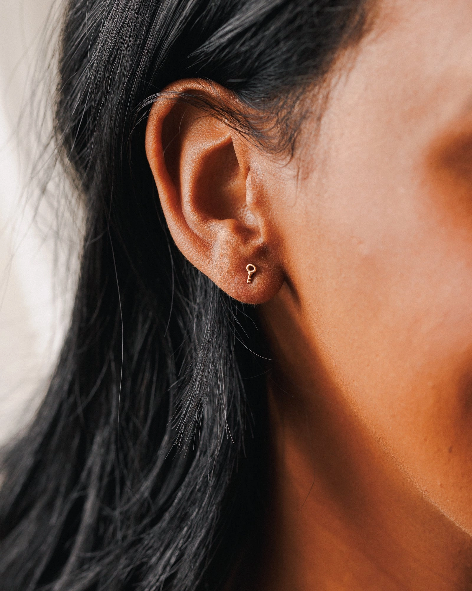 Skeleton Key Studs Grand Ornament