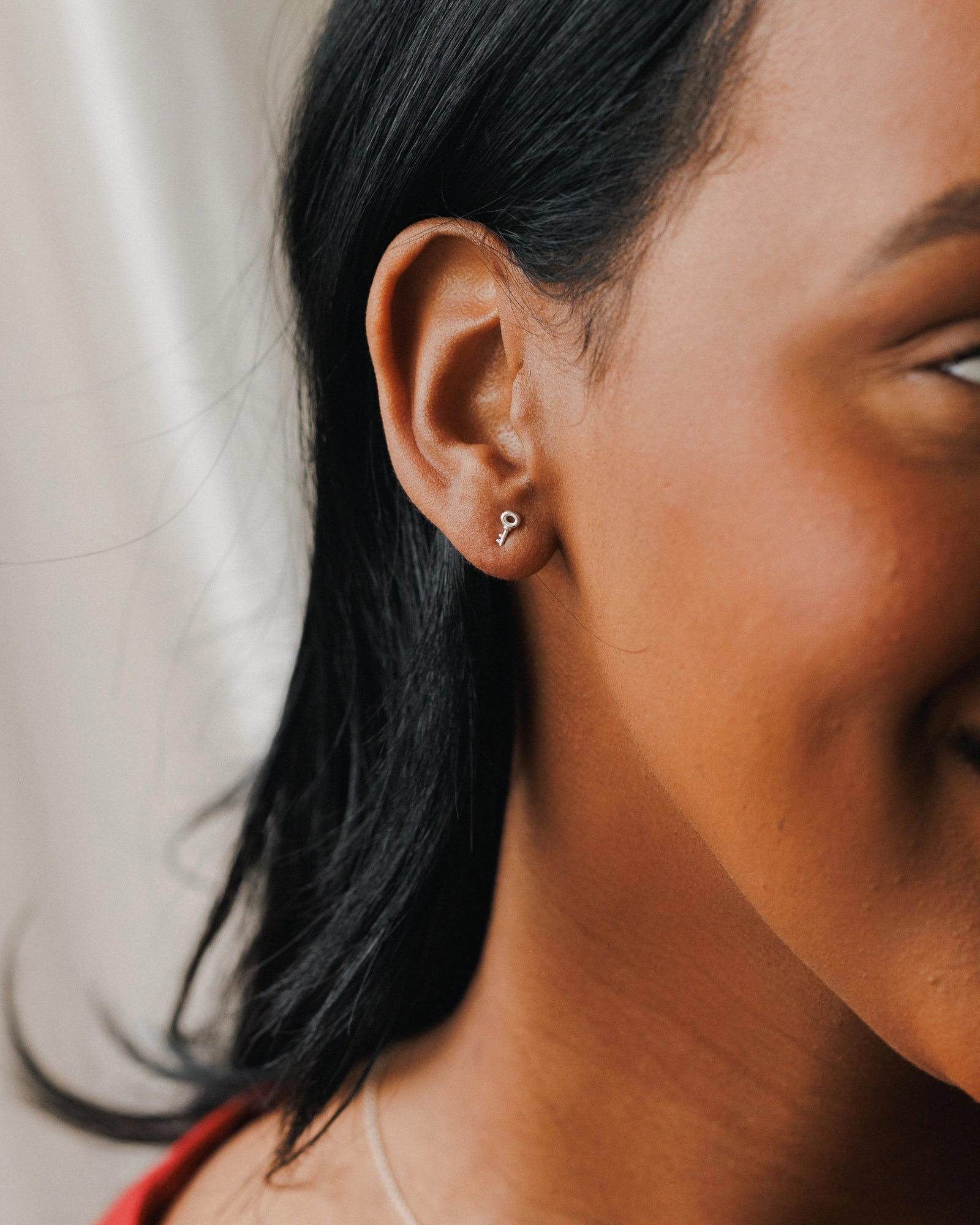 Skeleton Key Studs Brilliant Option Linear Accessory