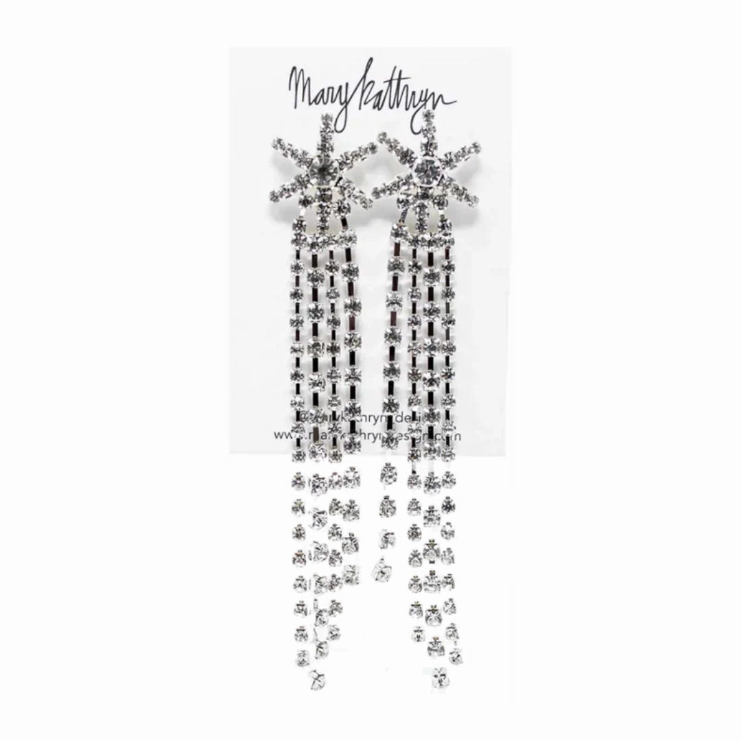 Polished Accent Fashion Edge Mary Star Threaders