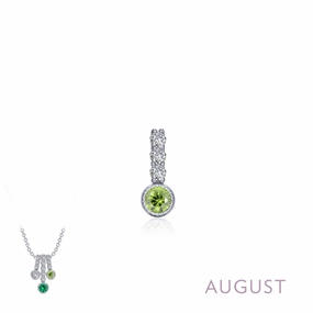 Timeless Gift August Birthstone Love Pendant
