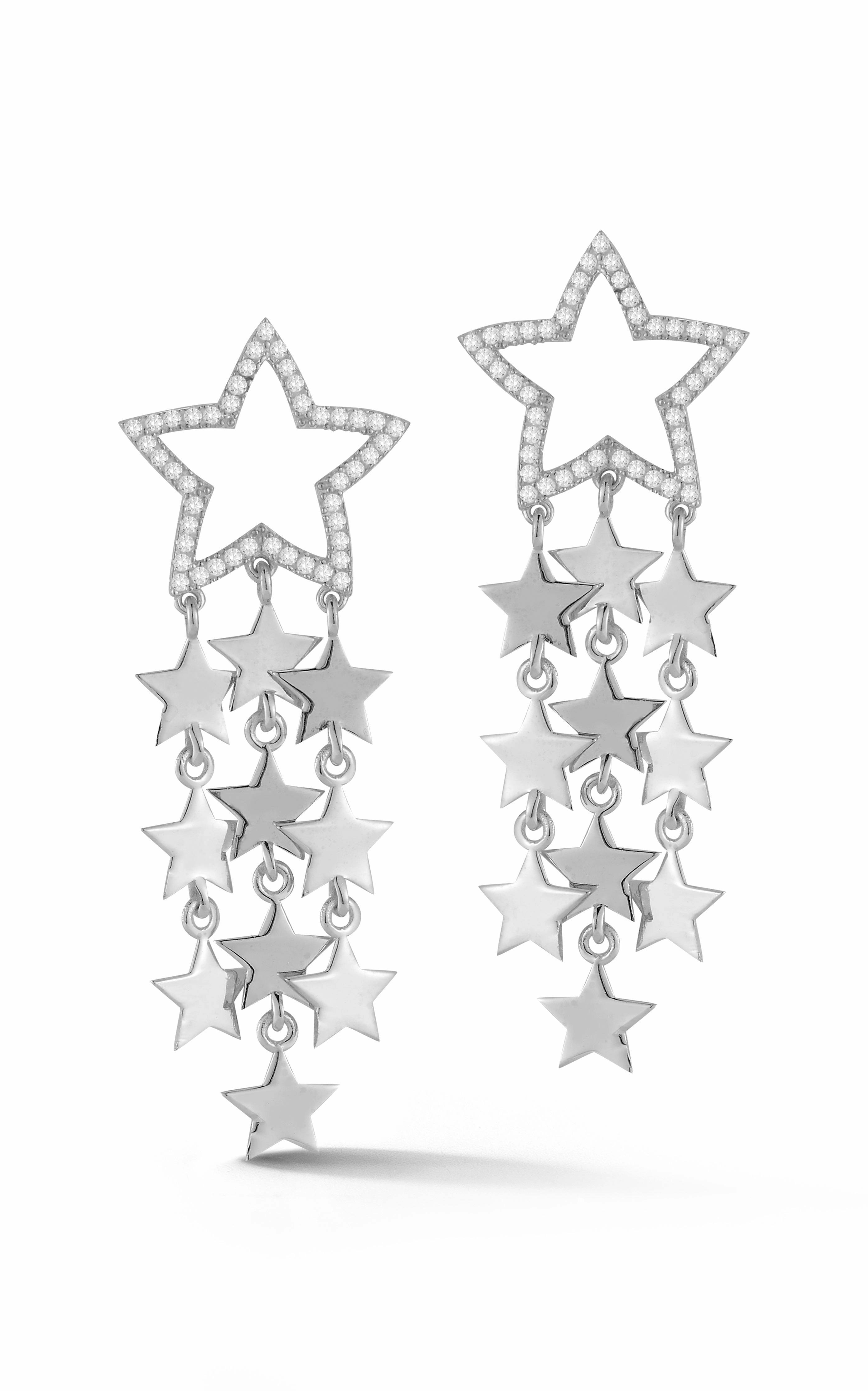 Star Drop Statement Earring Bold Style