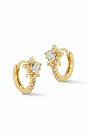 Star Huggie Earring Daily Favorite Artisan Jewelry