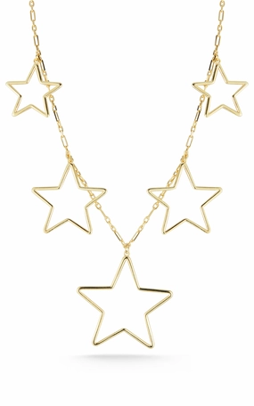 Modern Glow Star Statement Necklace