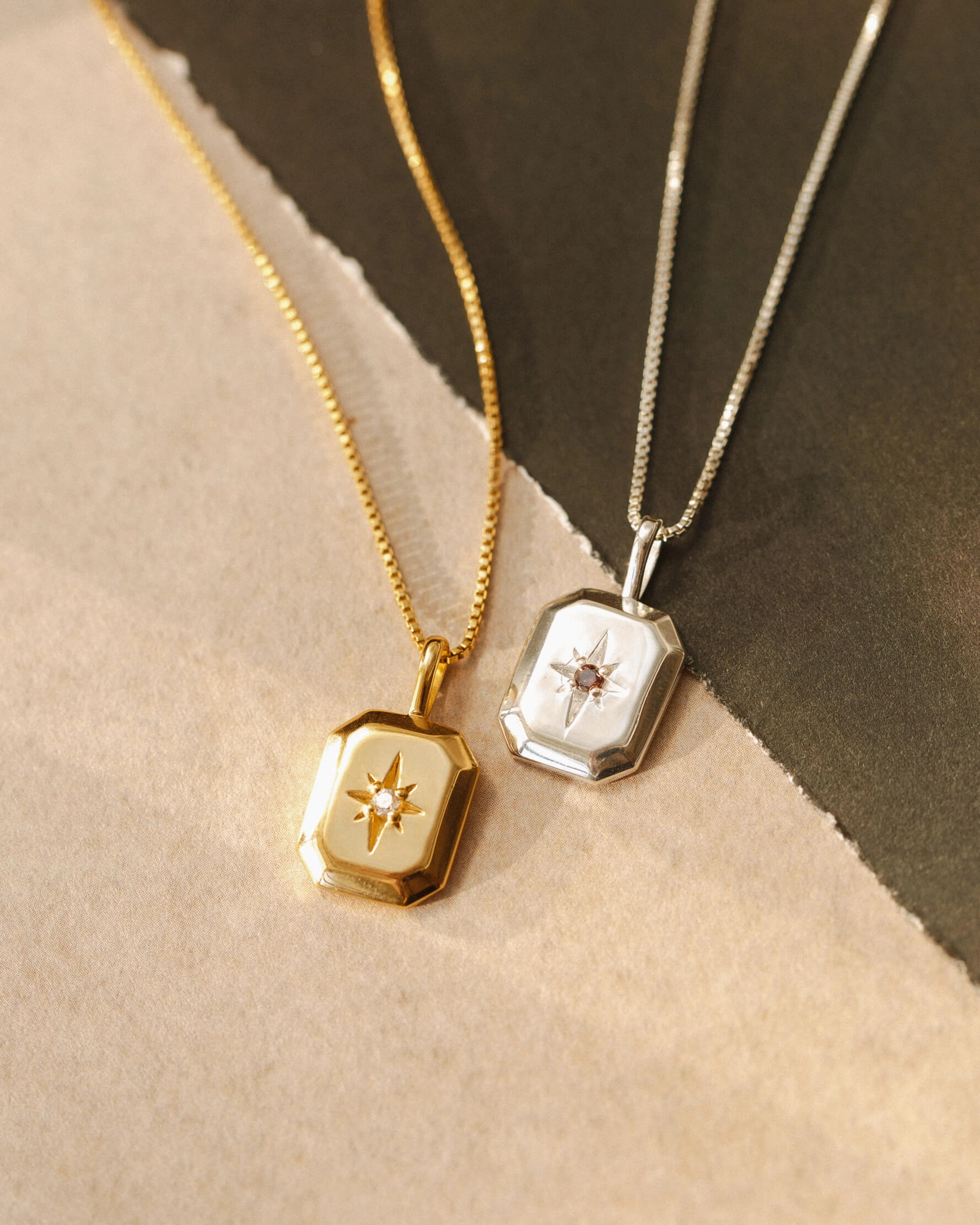 Trend Gift Versatile Style Starlight Birthstone Necklace