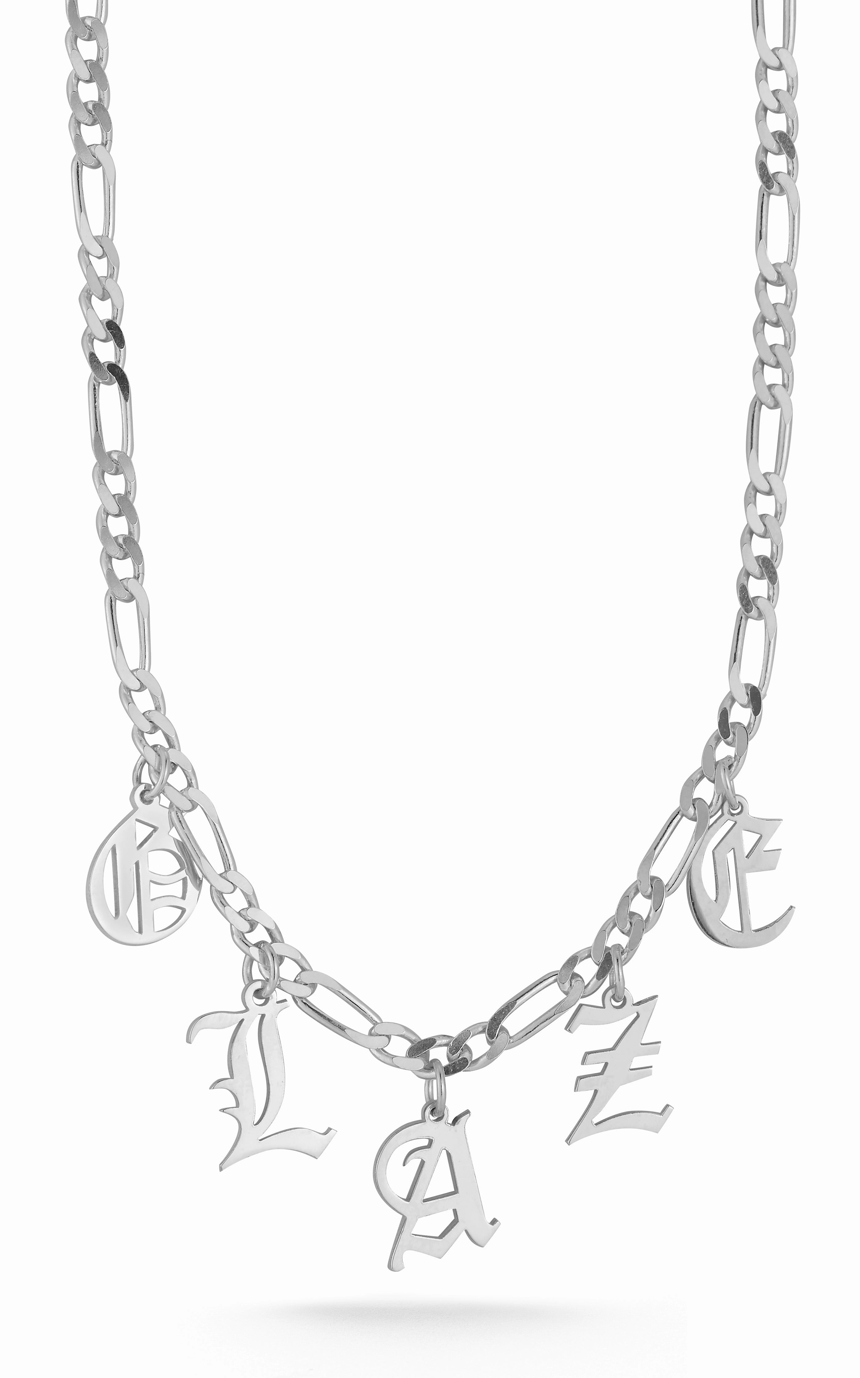 Timeless Pair Statement Name Necklace