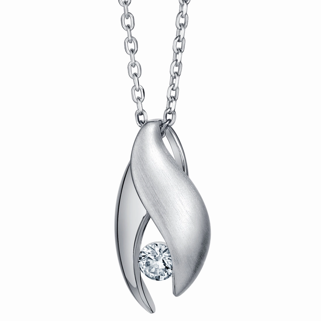 Sterling Silver Ribboned Medallion Pendant Common Piece Perfect Style