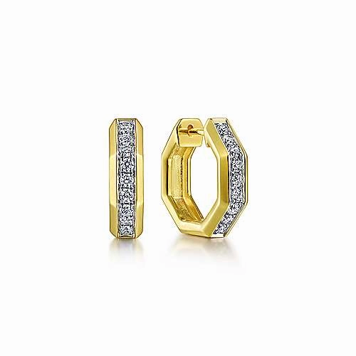 Elegant adornment Holiday Ornament DIAMOND HOOP EARRINGS