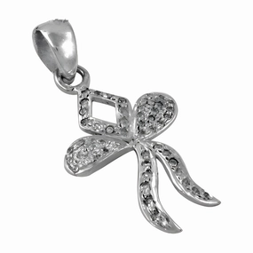 Winter Accent High-Quality Piece Stylish Cubic Zirconia Gemstone Sterling Silver 925 Pendant