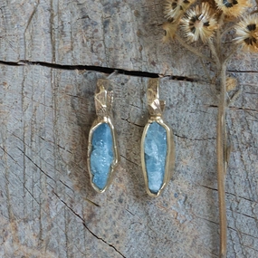 Guardian Huggies - Brass, Aquamarine   Silver Iconic Style Night Style