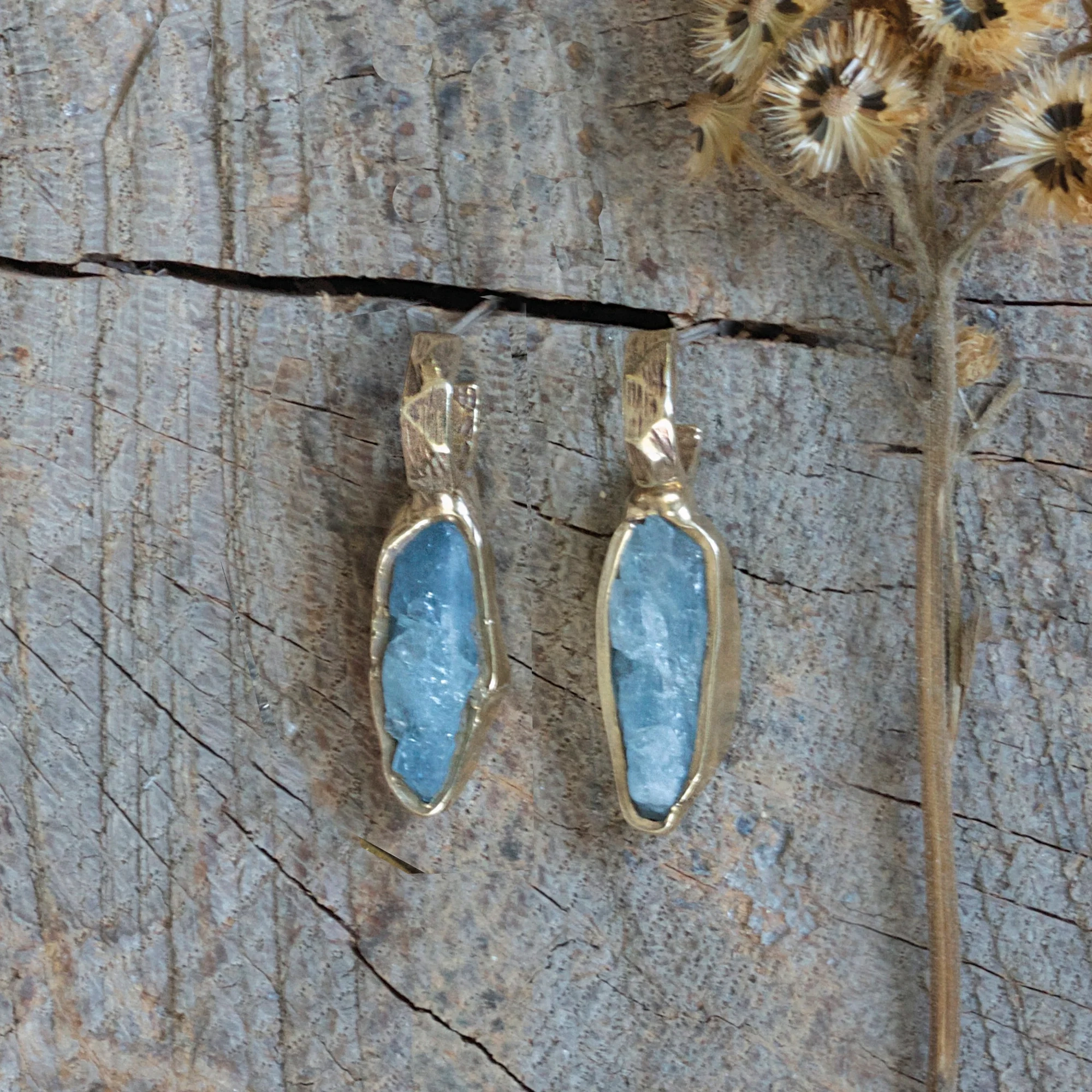 Guardian Huggies - Brass, Aquamarine   Silver Iconic Style Night Style