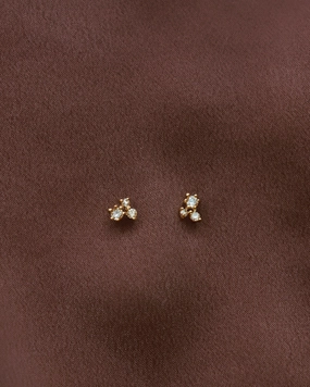 Summer Haiku Studs Wedding Adornment