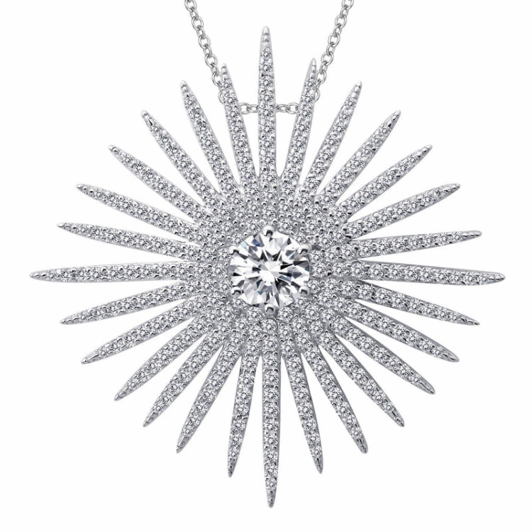 Seasonal Present Excellent Jewelry Sunburst Pendant Necklace