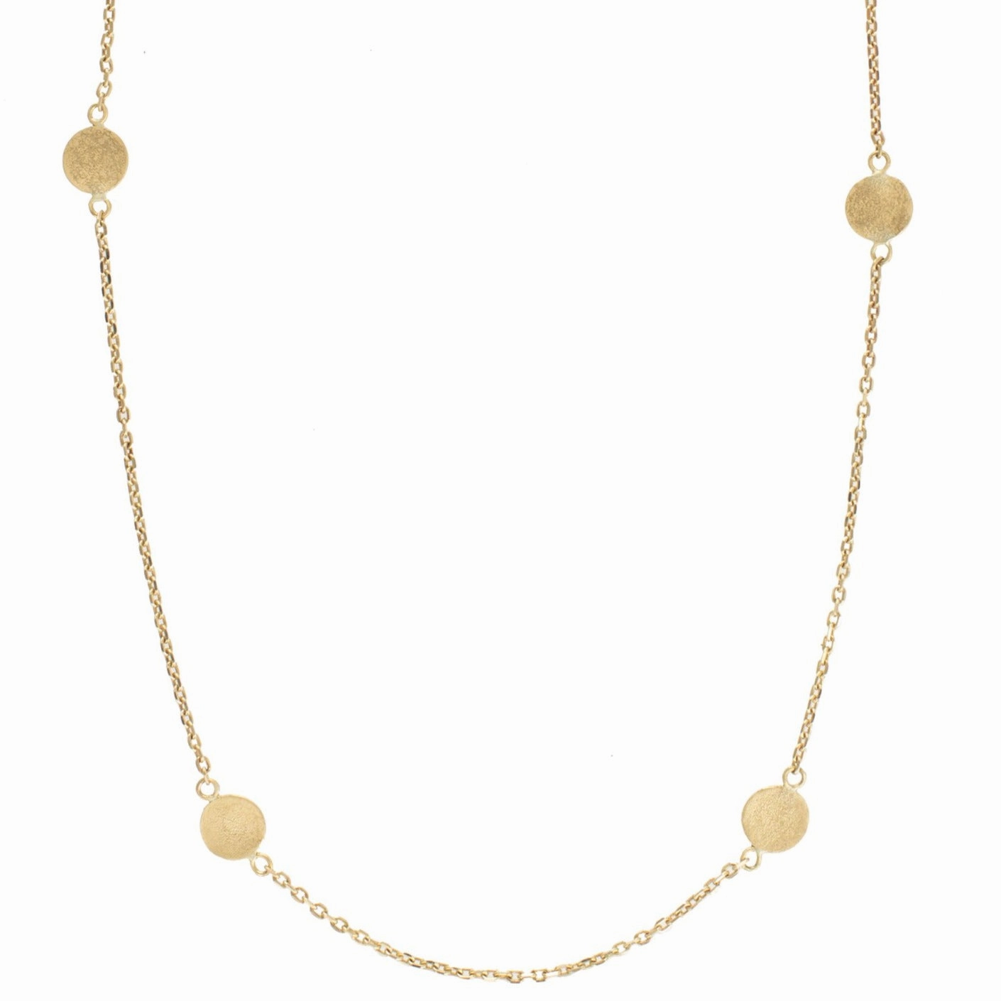 Glow Detail Sunshine Station Necklace - 18k/14k Gold